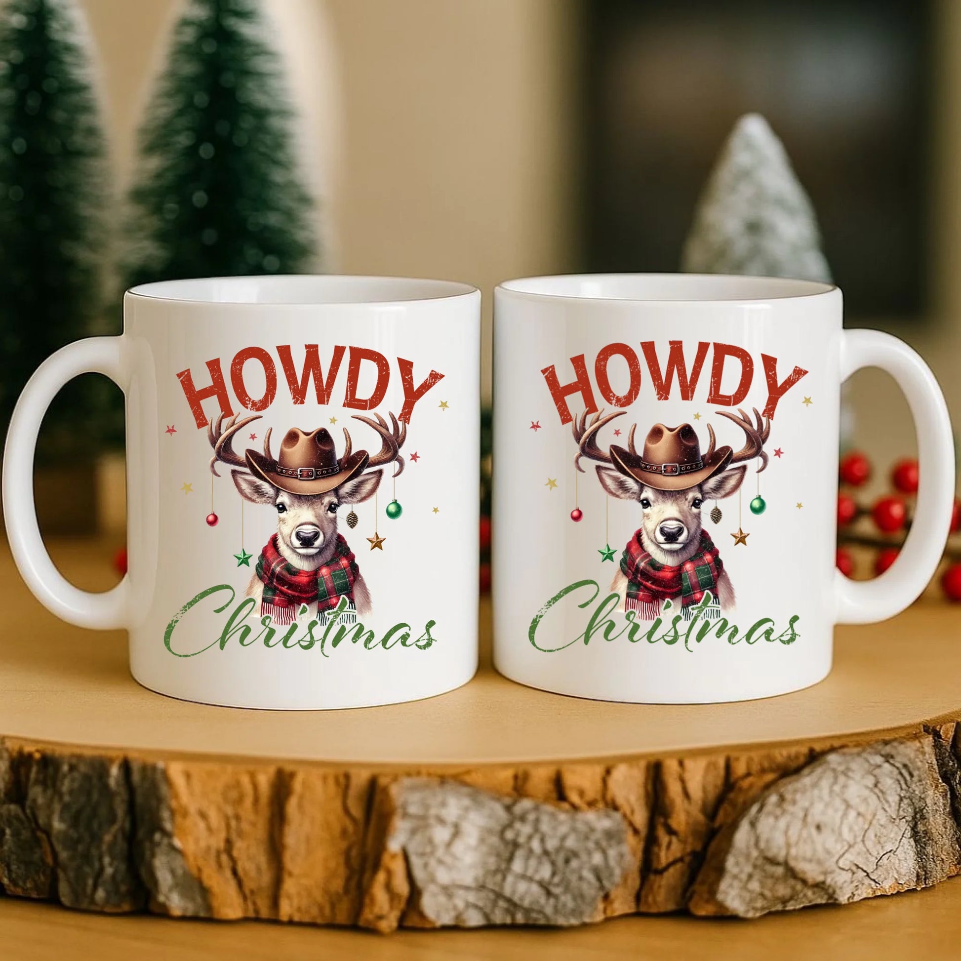 Kubek świąteczny - Howdy Christmas BN54 - StoryCups.pl