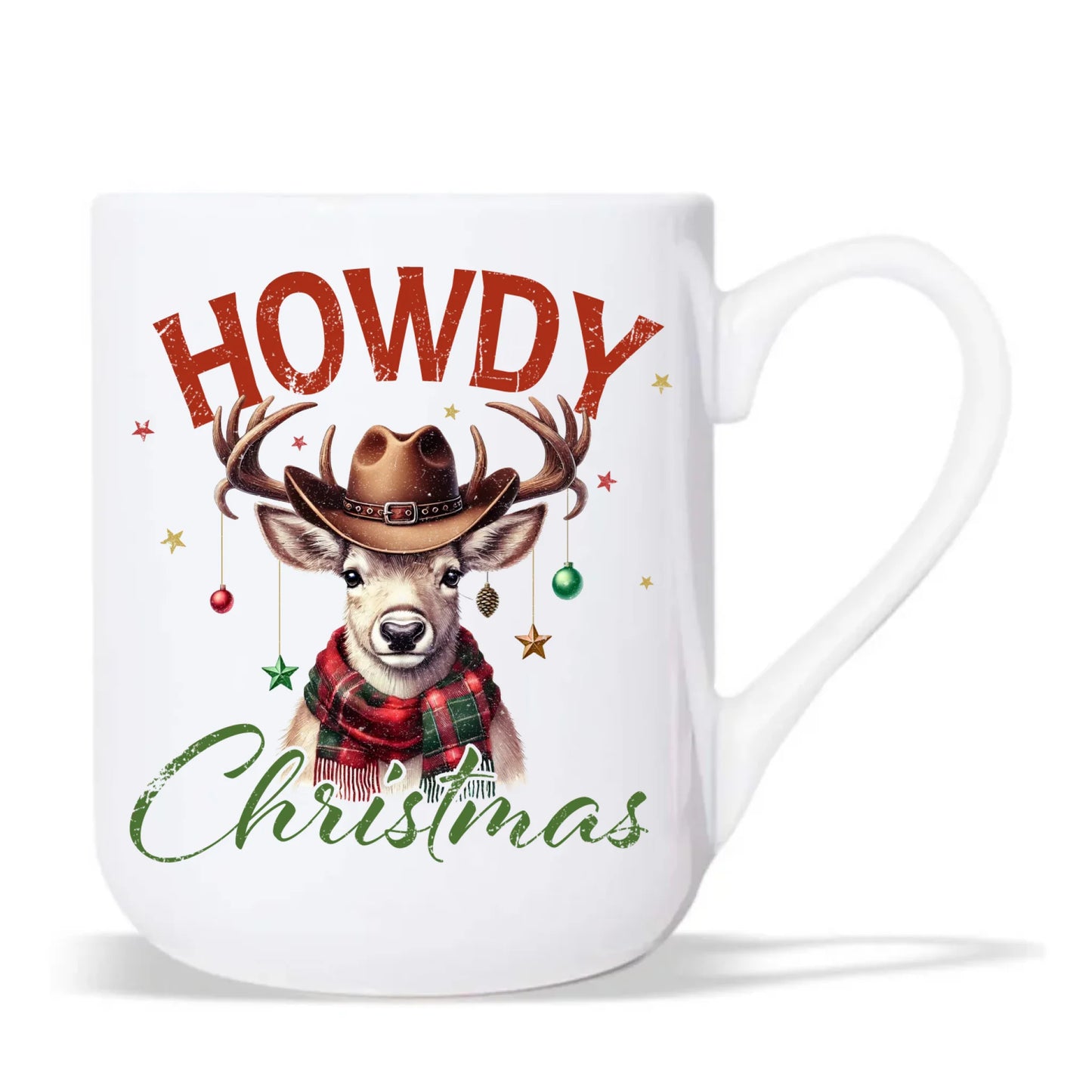 Kubek elegant świąteczny - Howdy Christmas BN54 - StoryCups.pl