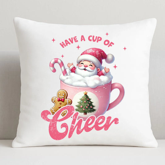 Poduszka świąteczna - Have a cup of cheer BN53 - StoryCups.pl