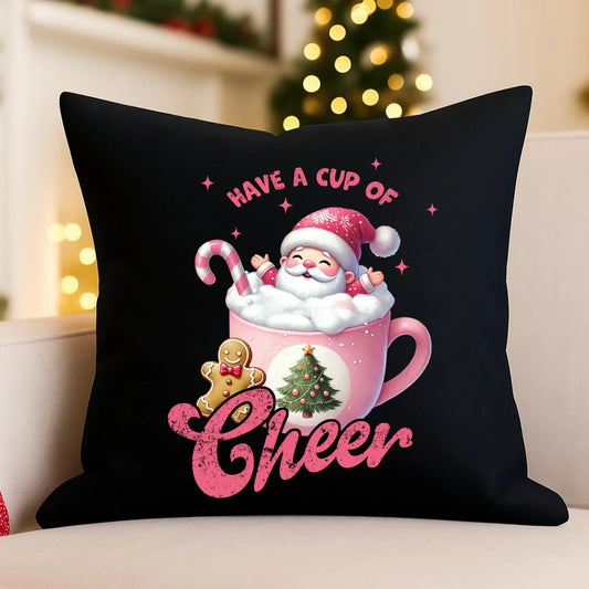 Poduszka dekoracyjna świąteczna - Have a cup of cheer BN53 - StoryCups.pl