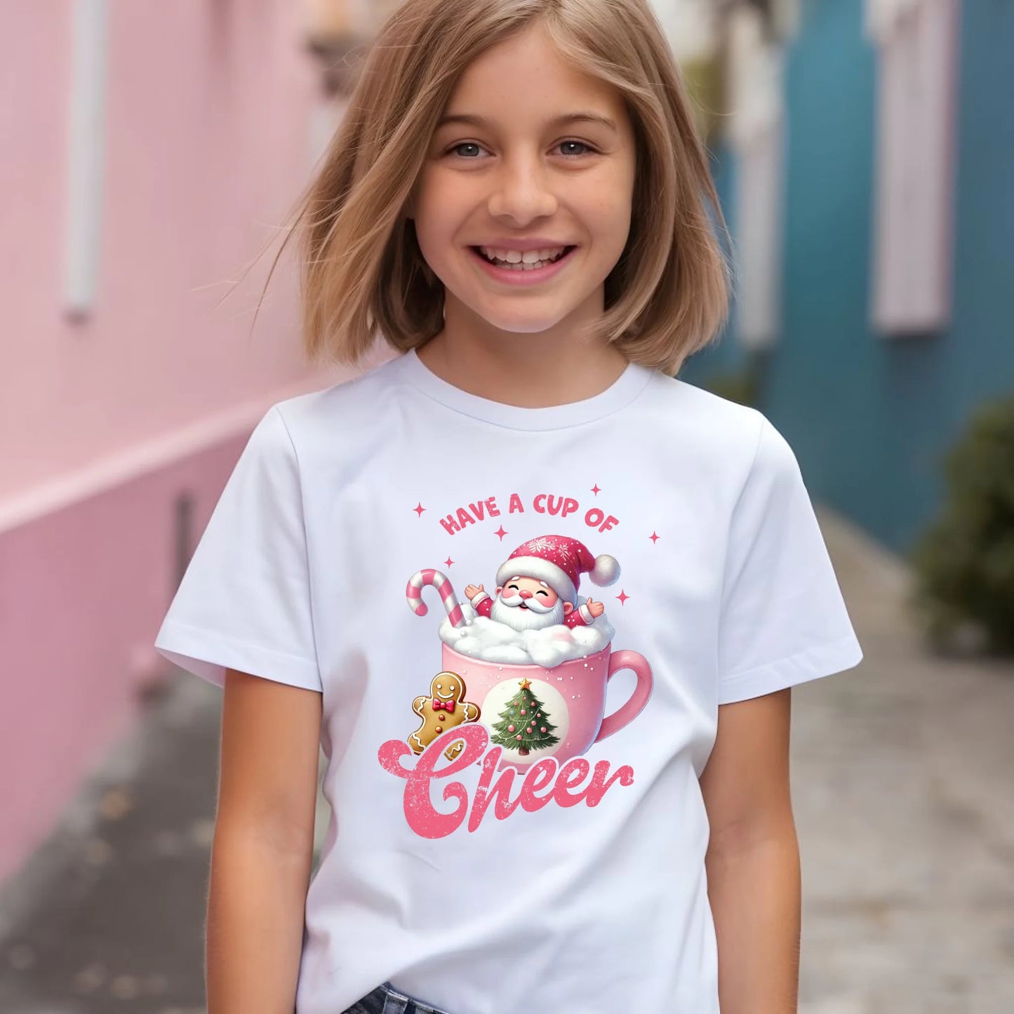 Koszulka dziecięca świąteczna - Have a cup of cheer BN53 - StoryCups.pl
