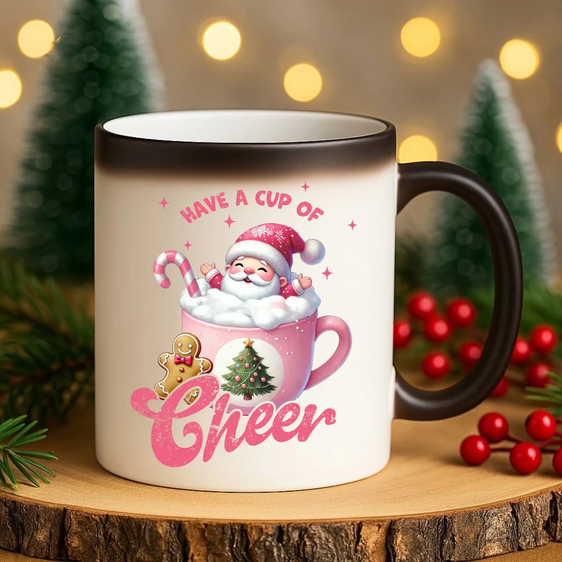 Kubek magiczny świąteczny - Have a cup of cheer BN53 - StoryCups.pl
