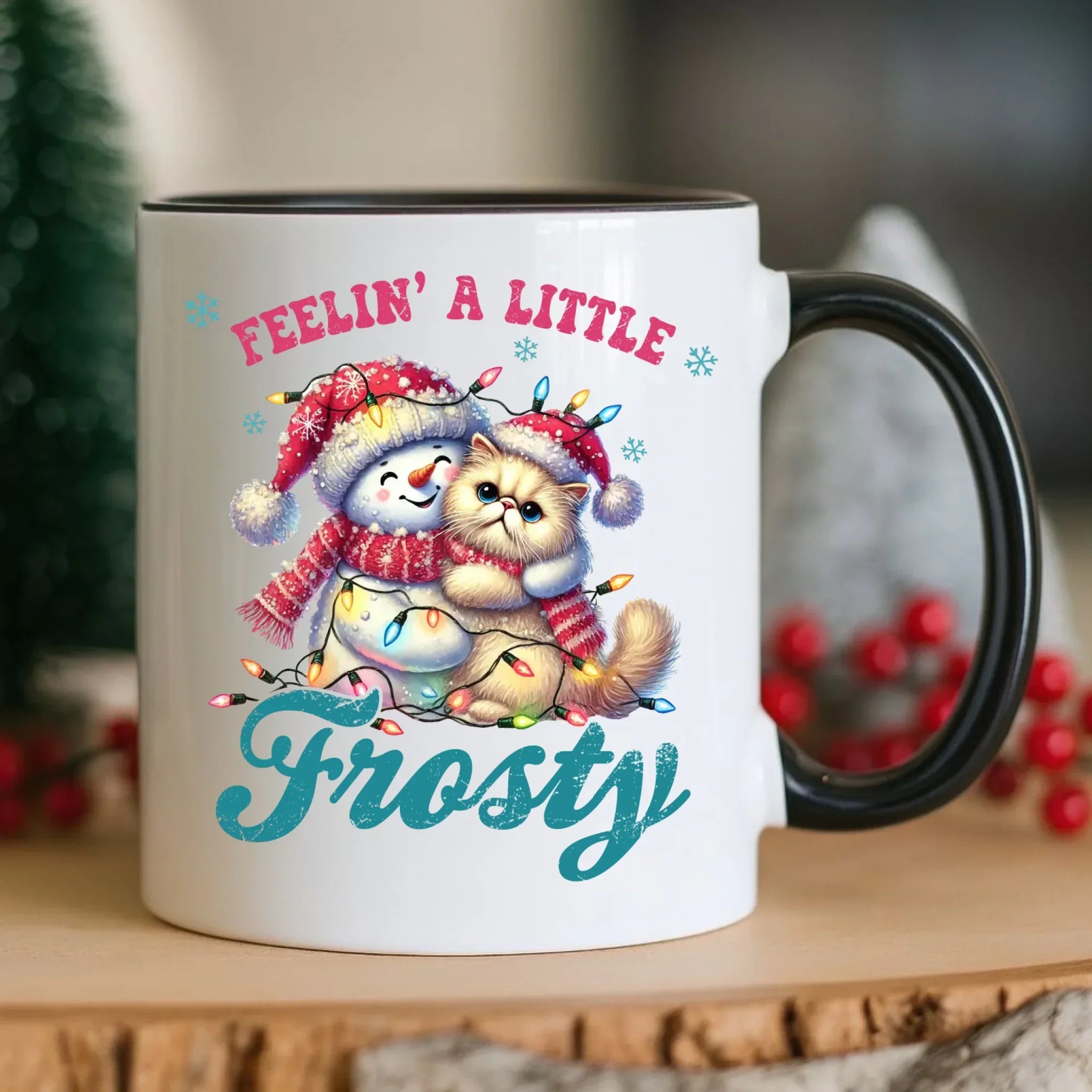 Kubek świąteczny - Feelin' a little frosty BN52 - StoryCups.pl