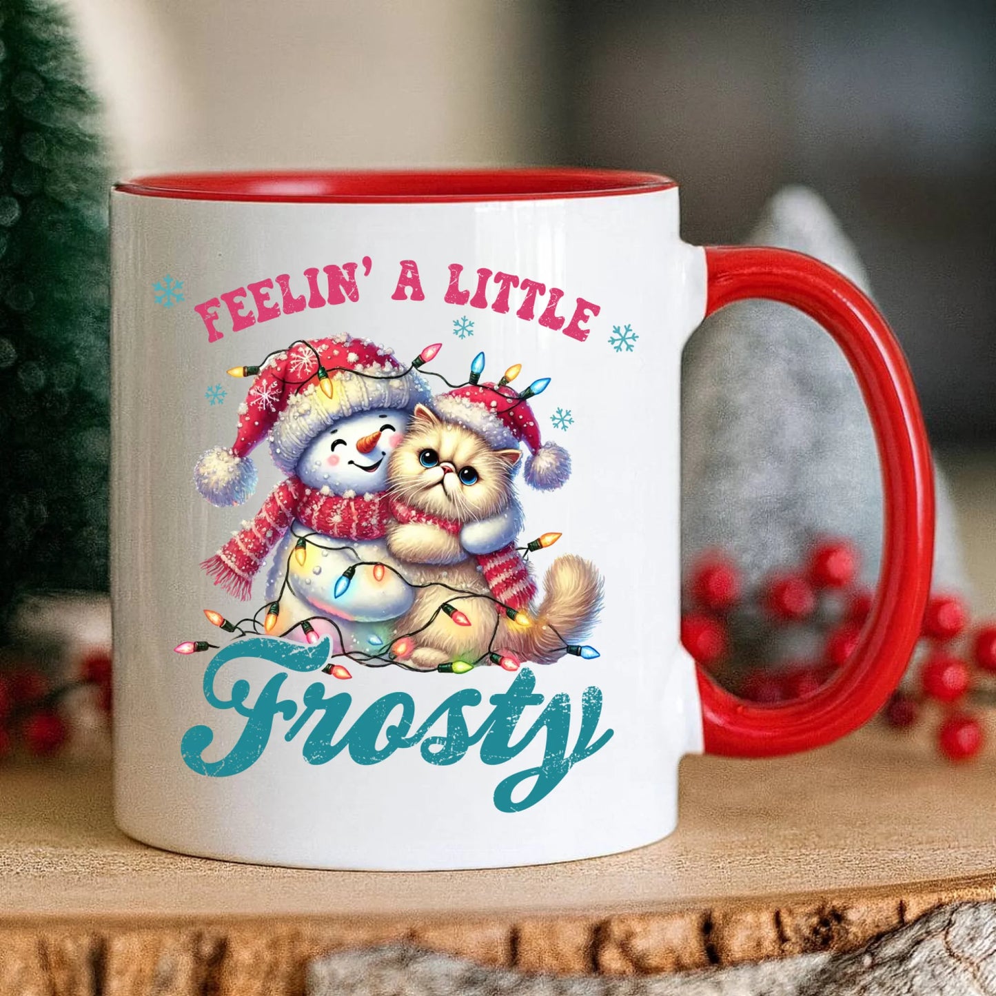 Kubek świąteczny - Feelin' a little frosty BN52 - StoryCups.pl