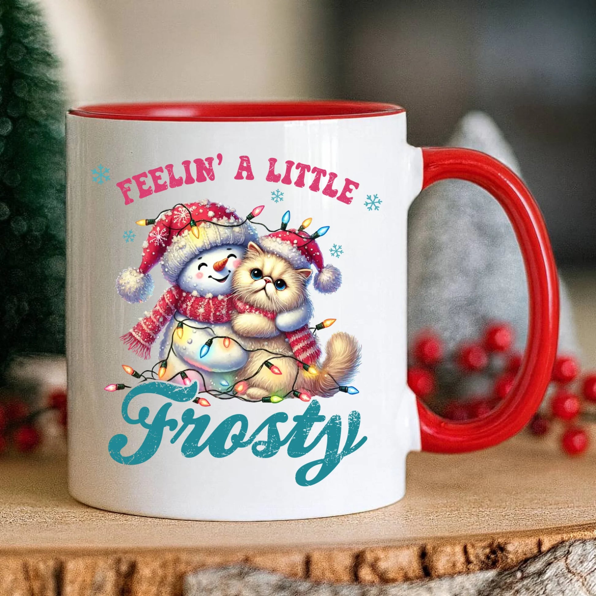 Kubek świąteczny - Feelin' a little frosty BN52 - StoryCups.pl