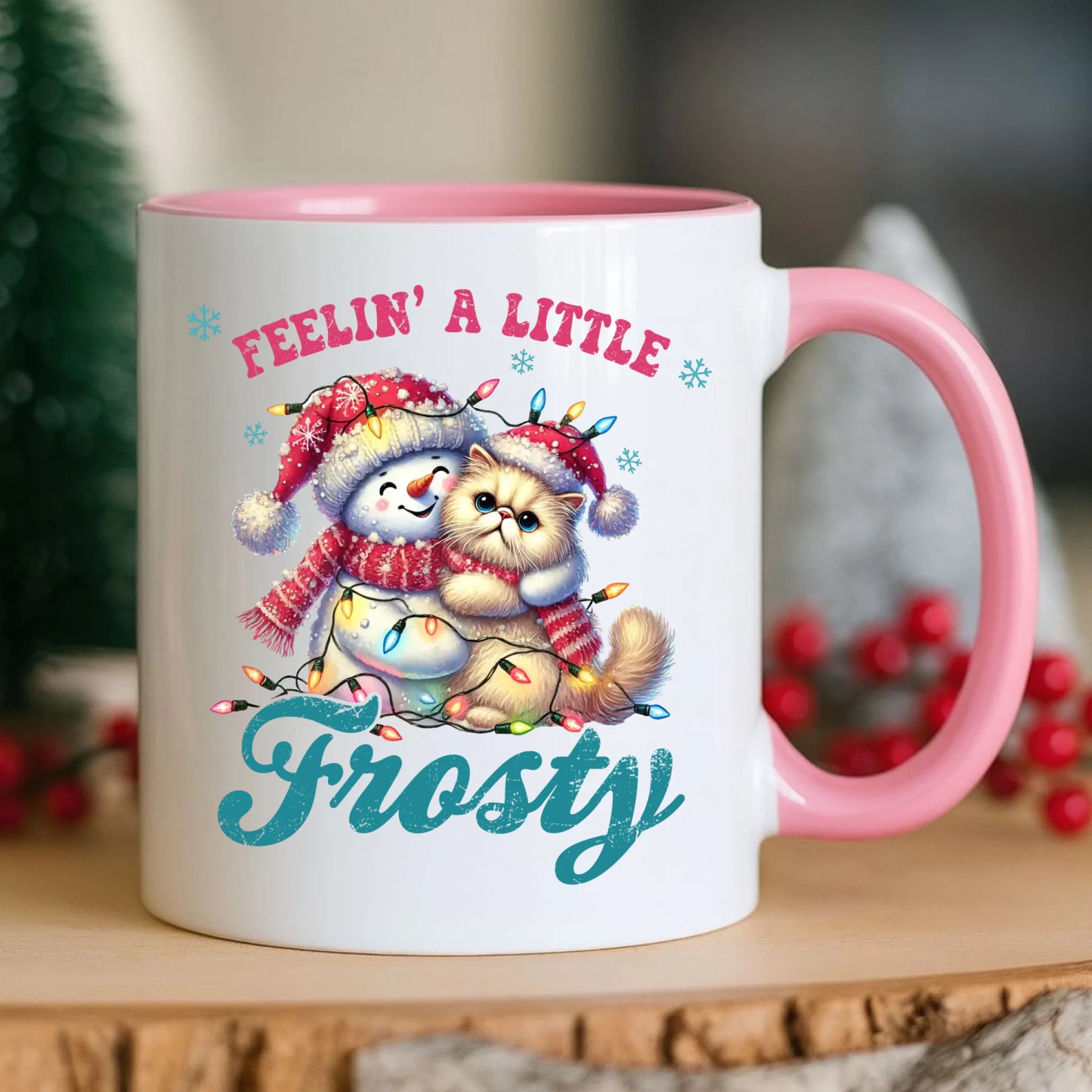 Kubek świąteczny - Feelin' a little frosty BN52 - StoryCups.pl