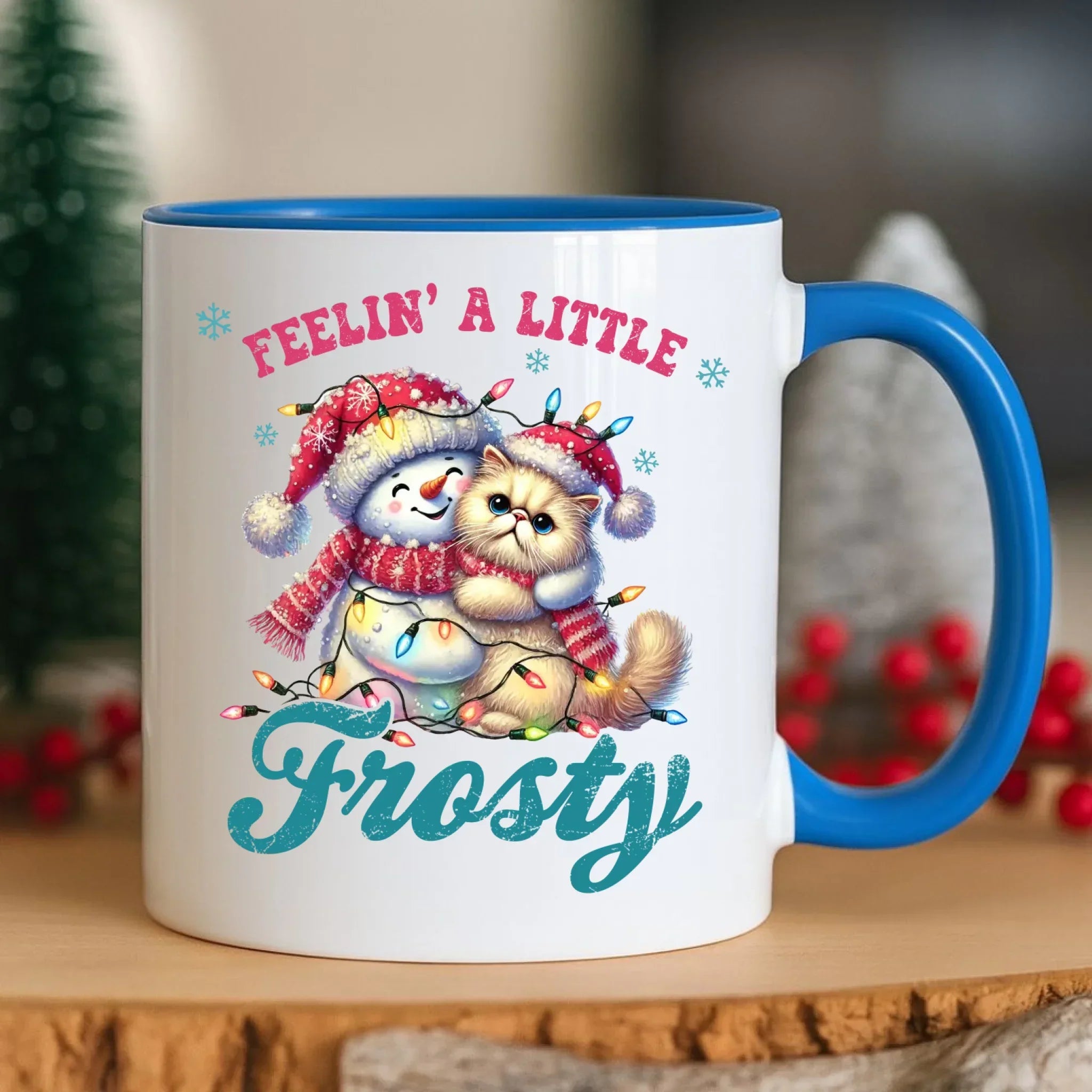 Kubek świąteczny - Feelin' a little frosty BN52 - StoryCups.pl