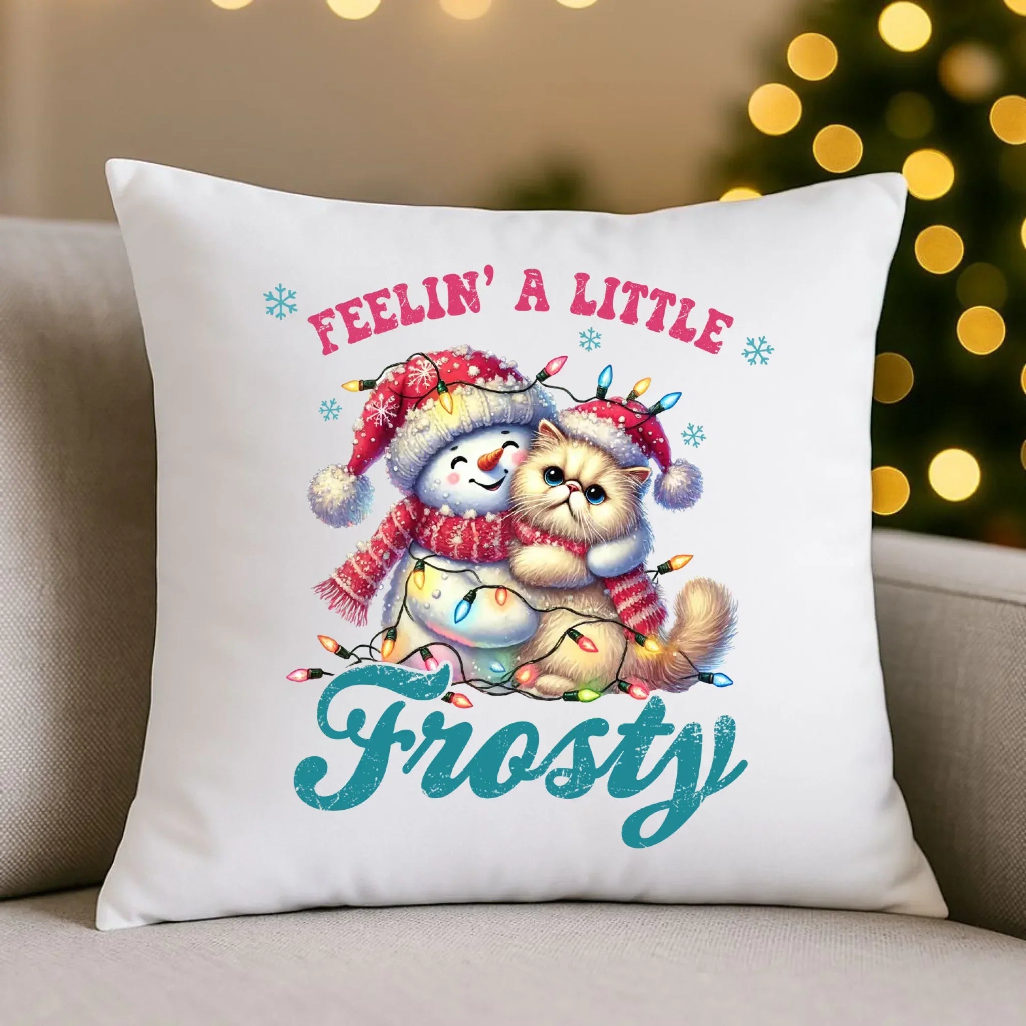 Poduszka świąteczna - Feelin' a little frosty BN52 - StoryCups.pl