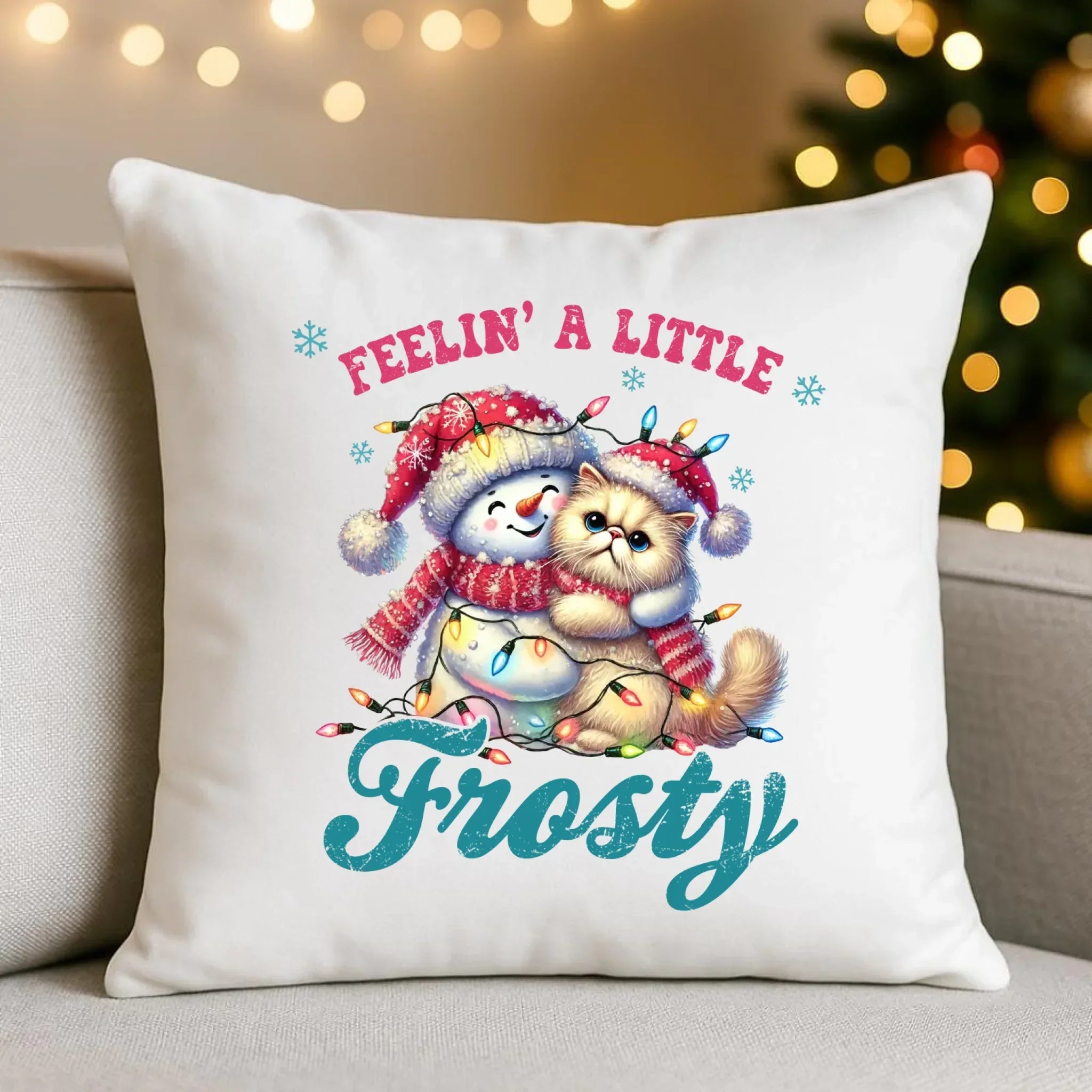 Poduszka świąteczna - Feelin' a little frosty BN52 - StoryCups.pl