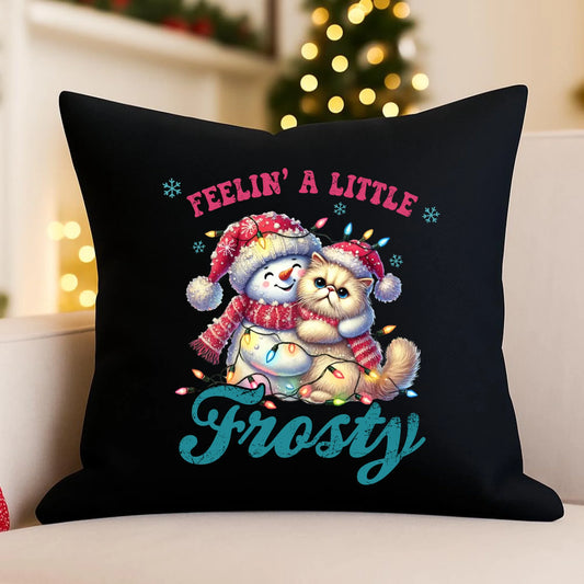 Poduszka dekoracyjna świąteczna - Feelin' a little frosty BN52 - StoryCups.pl