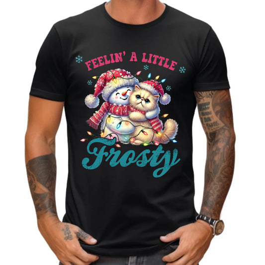 Koszulka męska świąteczna - Feelin' a little frosty BN52 - StoryCups.pl
