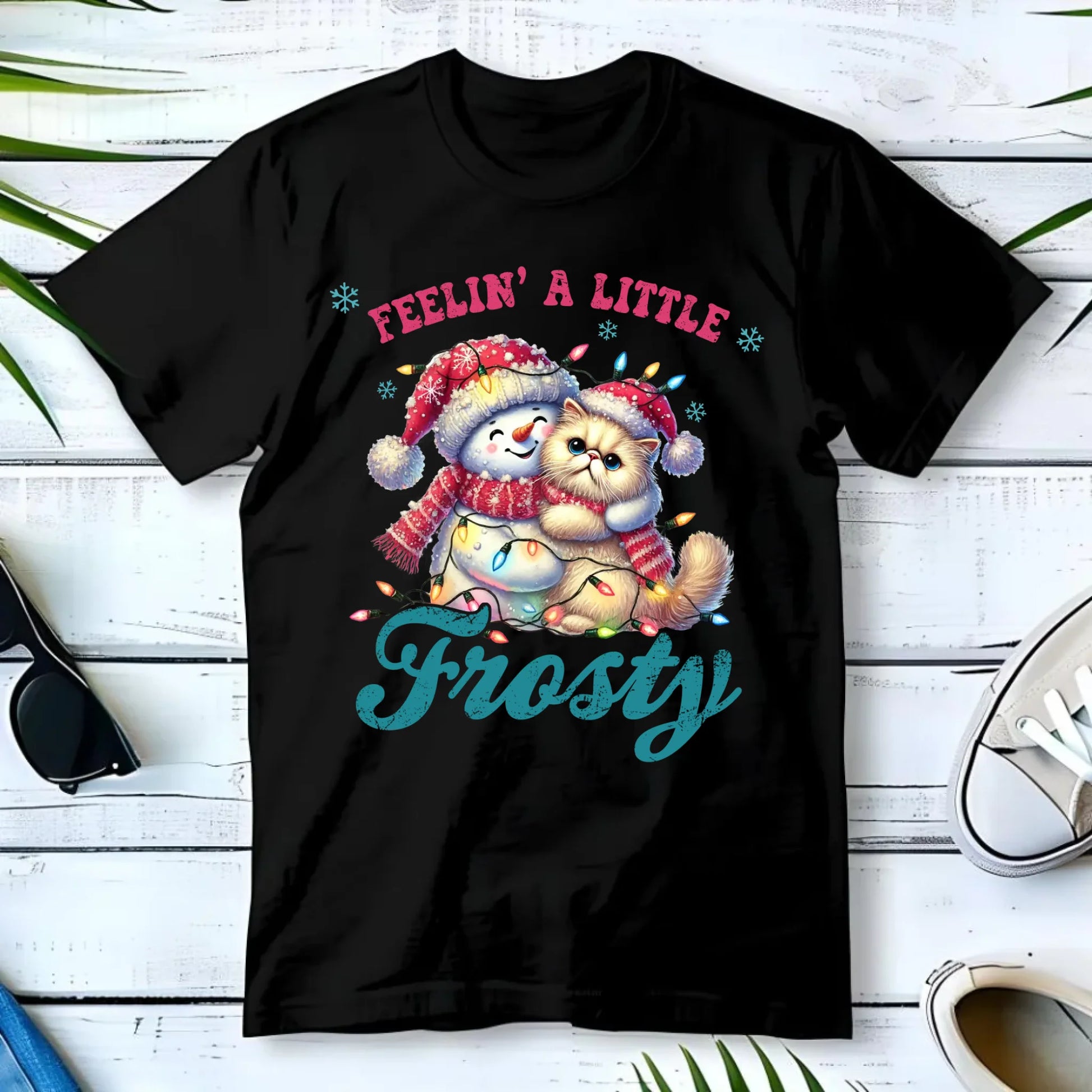 Koszulka męska świąteczna - Feelin' a little frosty BN52 - StoryCups.pl