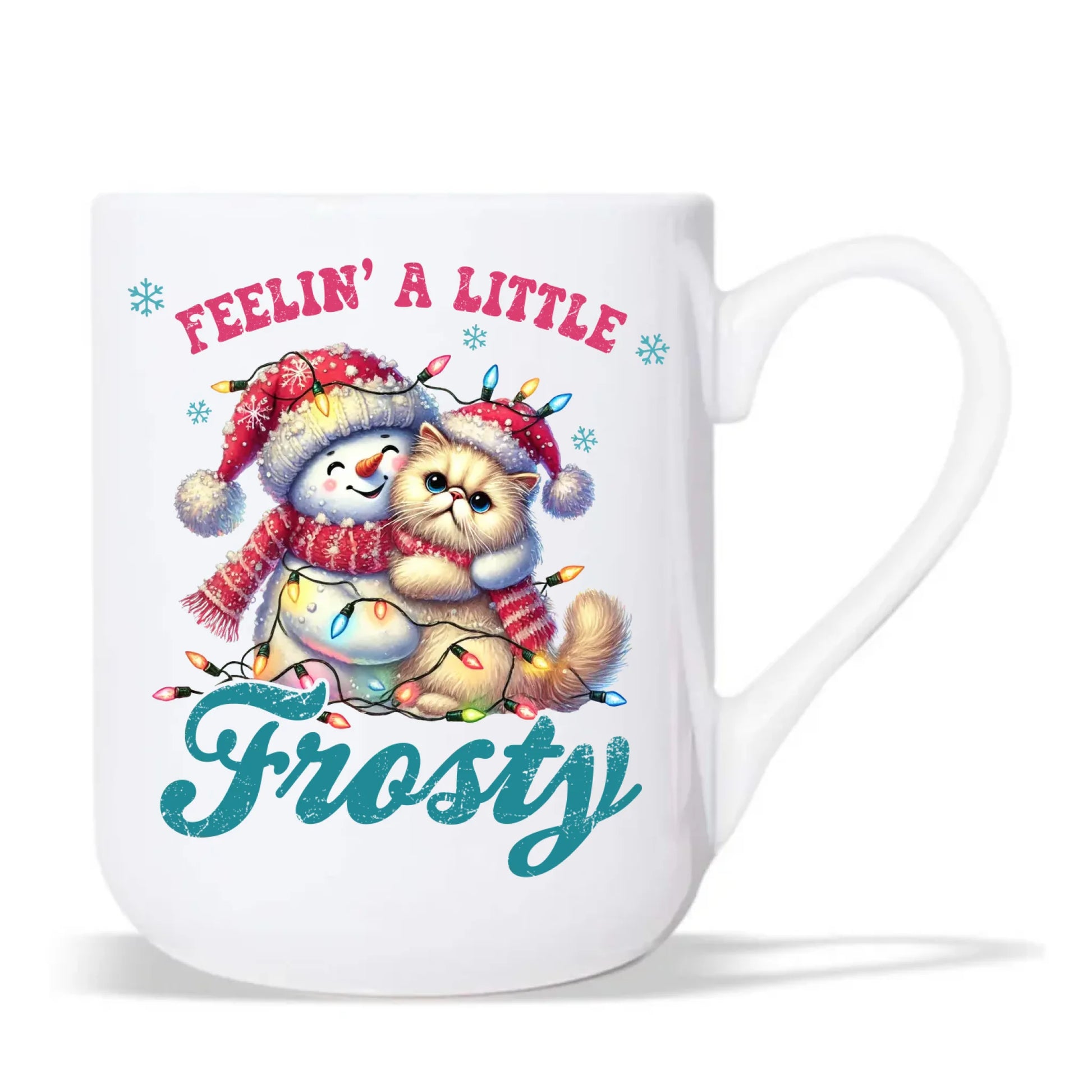 Kubek elegant świąteczny - Feelin' a little frosty BN52 - StoryCups.pl