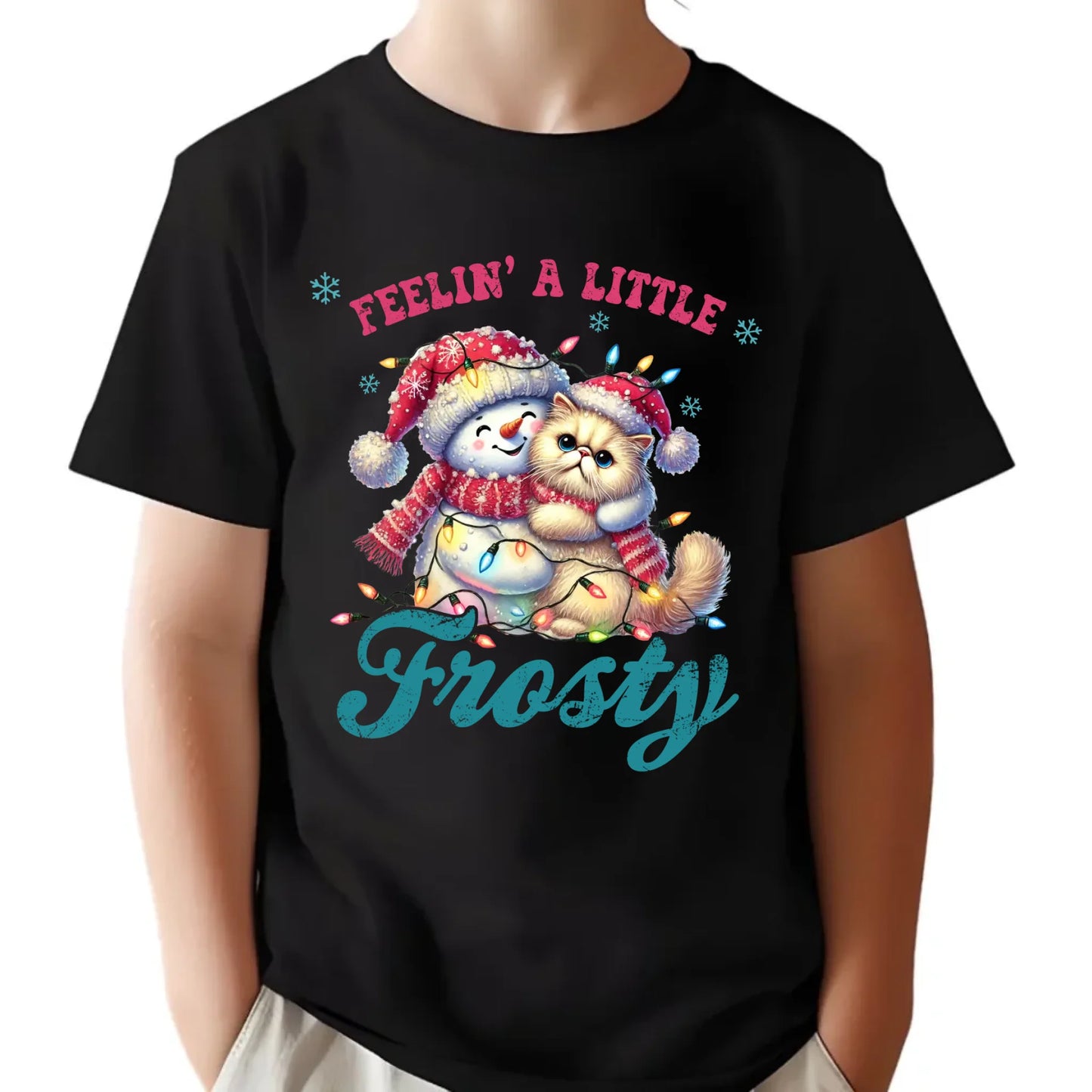 Koszulka dziecięca świąteczna - Feelin' a little frosty BN52 - StoryCups.pl