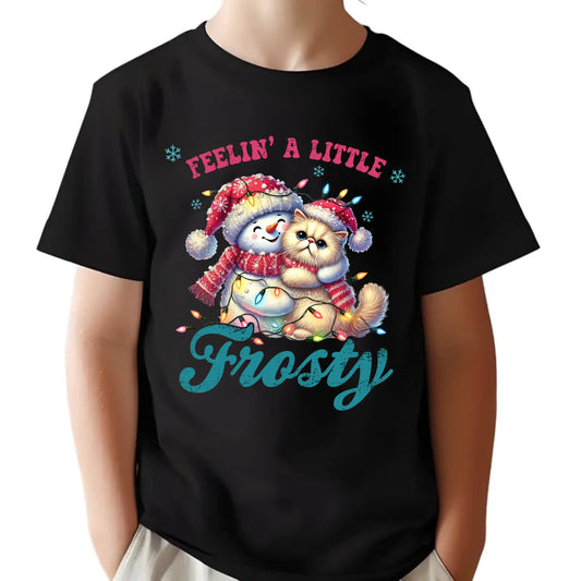 Koszulka dziecięca świąteczna - Feelin' a little frosty BN52 - StoryCups.pl