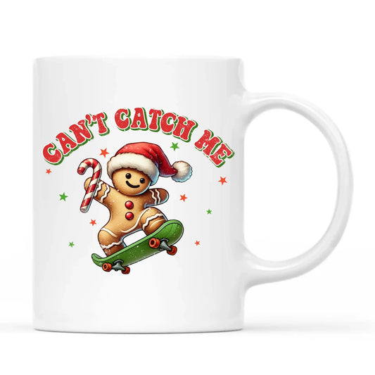 Kubek świąteczny - Piernik na deskorolce Can't catch me BN45 - StoryCups.pl