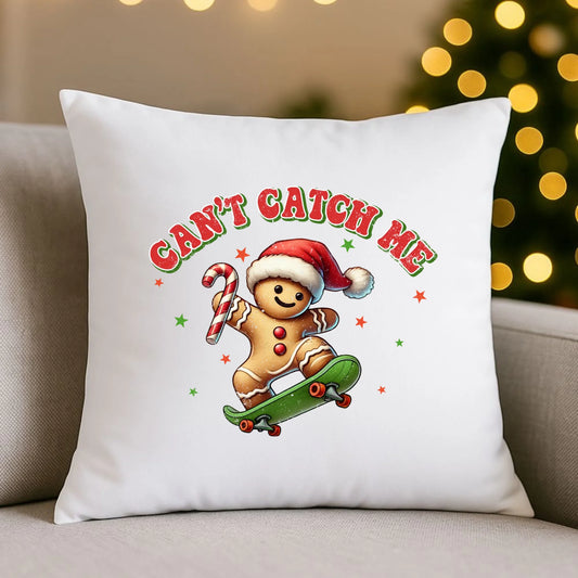 Poduszka świąteczna - Piernik na deskorolce Can't catch me BN45 - StoryCups.pl