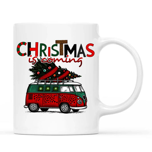 Kubek świąteczny - Kamper Christmas is coming BN42 - StoryCups.pl