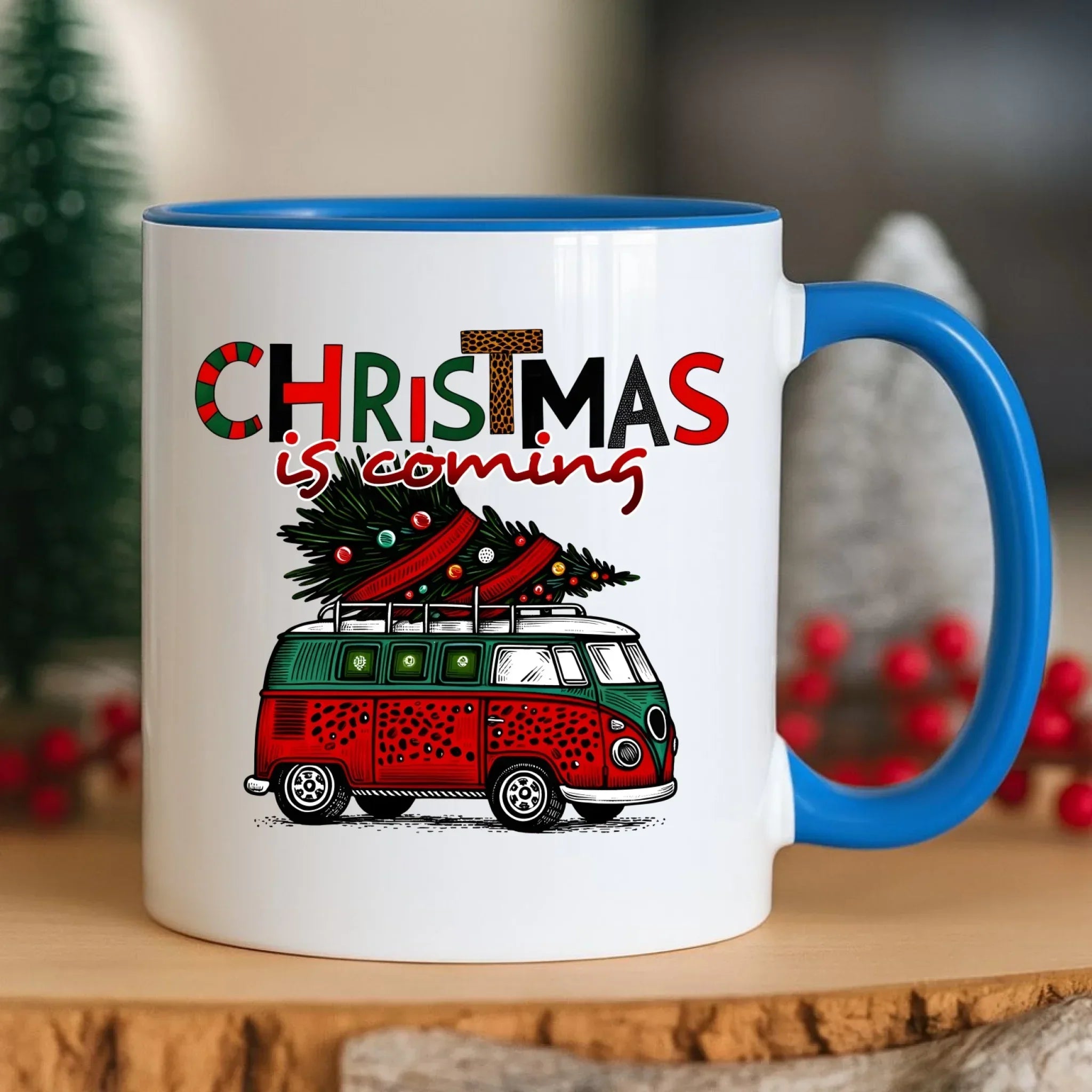 Kubek świąteczny - Kamper Christmas is coming BN42 - StoryCups.pl