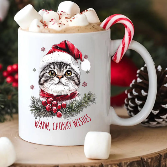 Kubek świąteczny - Warm, Chonky Wishes BN36 - StoryCups.pl