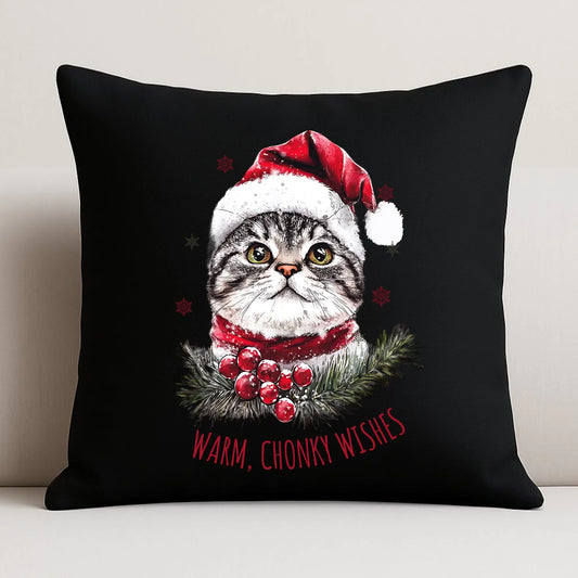 Poduszka dekoracyjna świąteczna - Warm, Chonky Wishes BN36 - StoryCups.pl