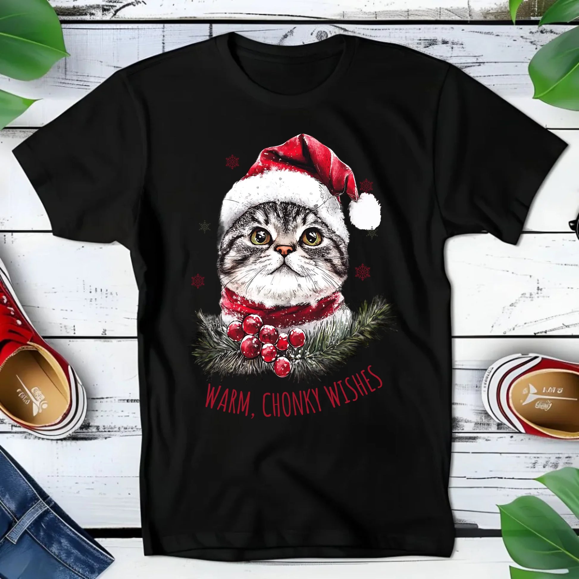 Koszulka dziecięca świąteczna - Warm, Chonky Wishes BN36 - StoryCups.pl