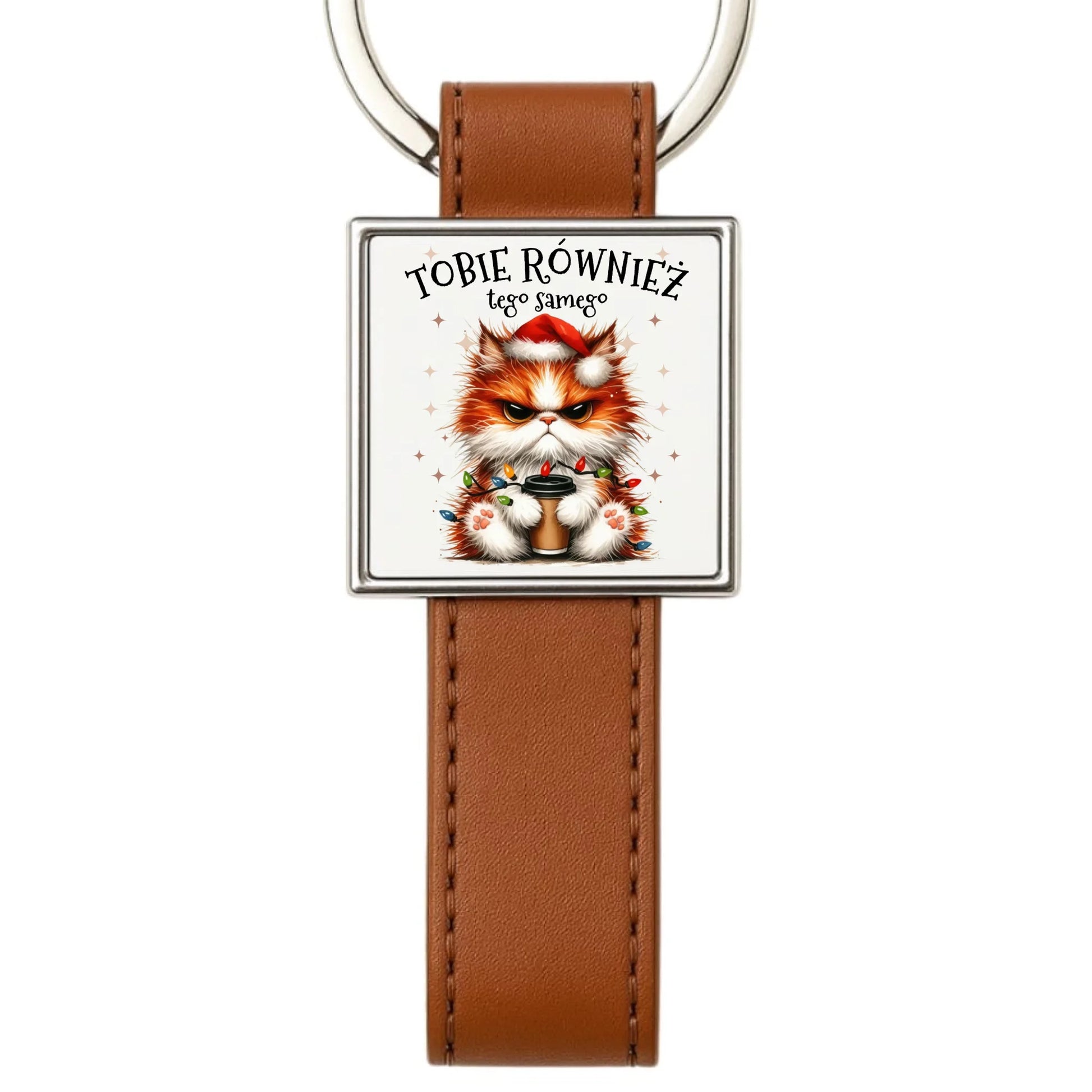 Brelok świąteczny - Grumpy Cat Tobie również tego samego BN32 - StoryCups.pl
