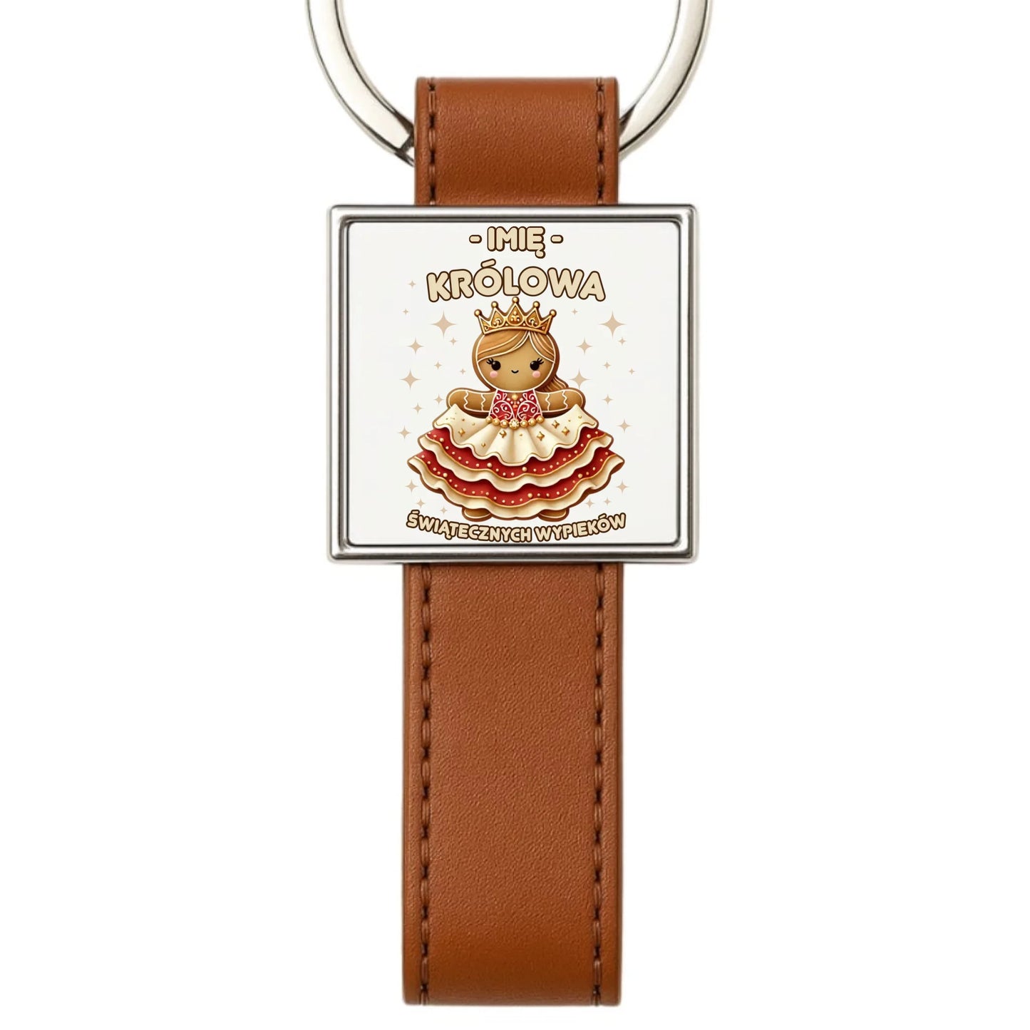 Brelok świąteczny - Królowa świątecznych wypieków - personalizowany BN28 - StoryCups.pl