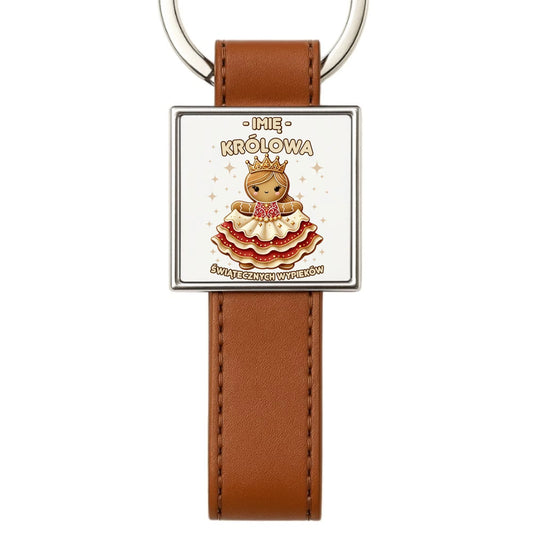 Brelok świąteczny - Królowa świątecznych wypieków - personalizowany BN28 - StoryCups.pl