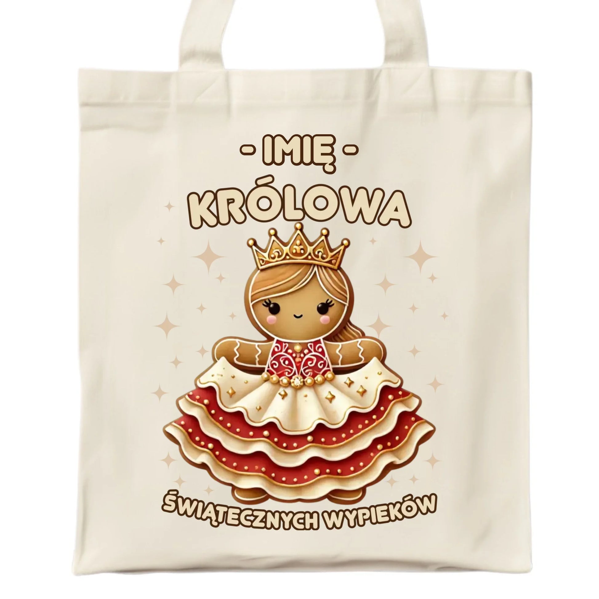 Torba świąteczna - Królowa świątecznych wypieków - personalizowana BN28 - StoryCups.pl