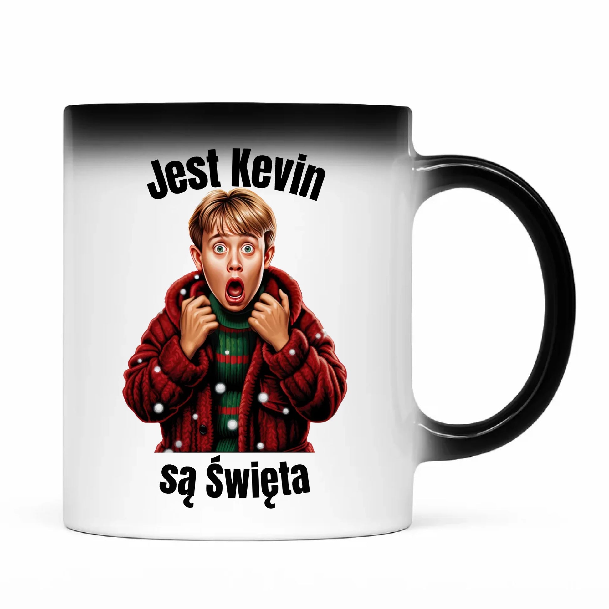 Kubek magiczny świąteczny - Jest Kevin są święta BN27 - StoryCups.pl