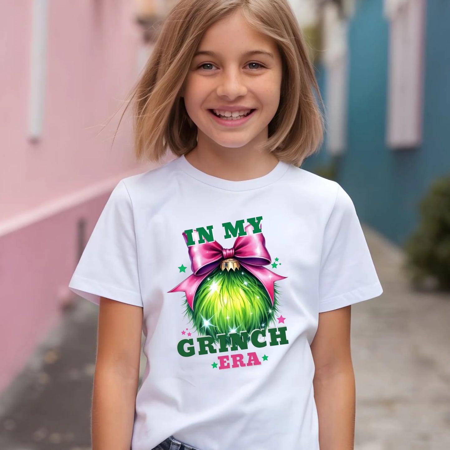 Koszulka dziecięca świąteczna - In my Grinch era BN26 - StoryCups.pl