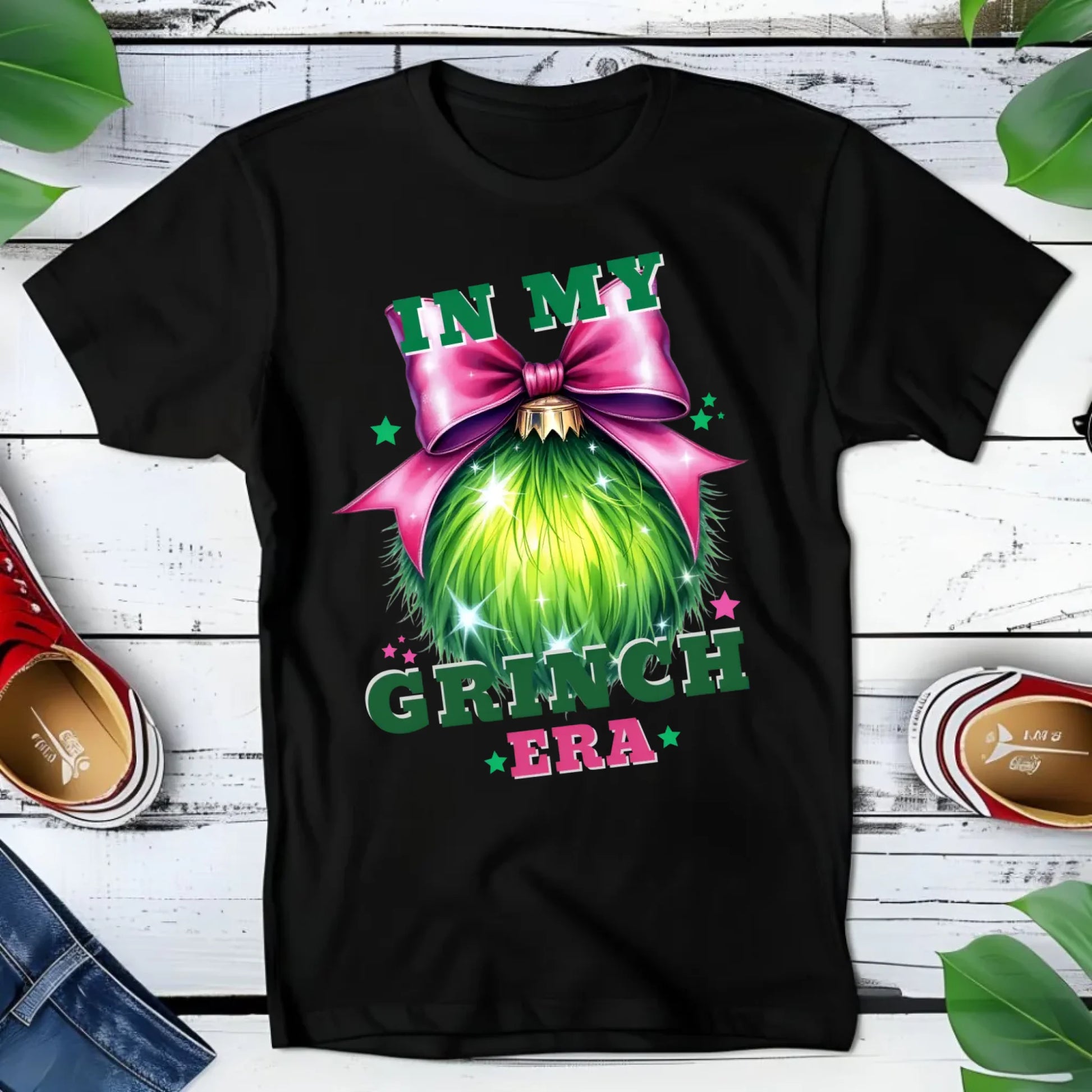 Koszulka dziecięca świąteczna - In my Grinch era BN26 - StoryCups.pl