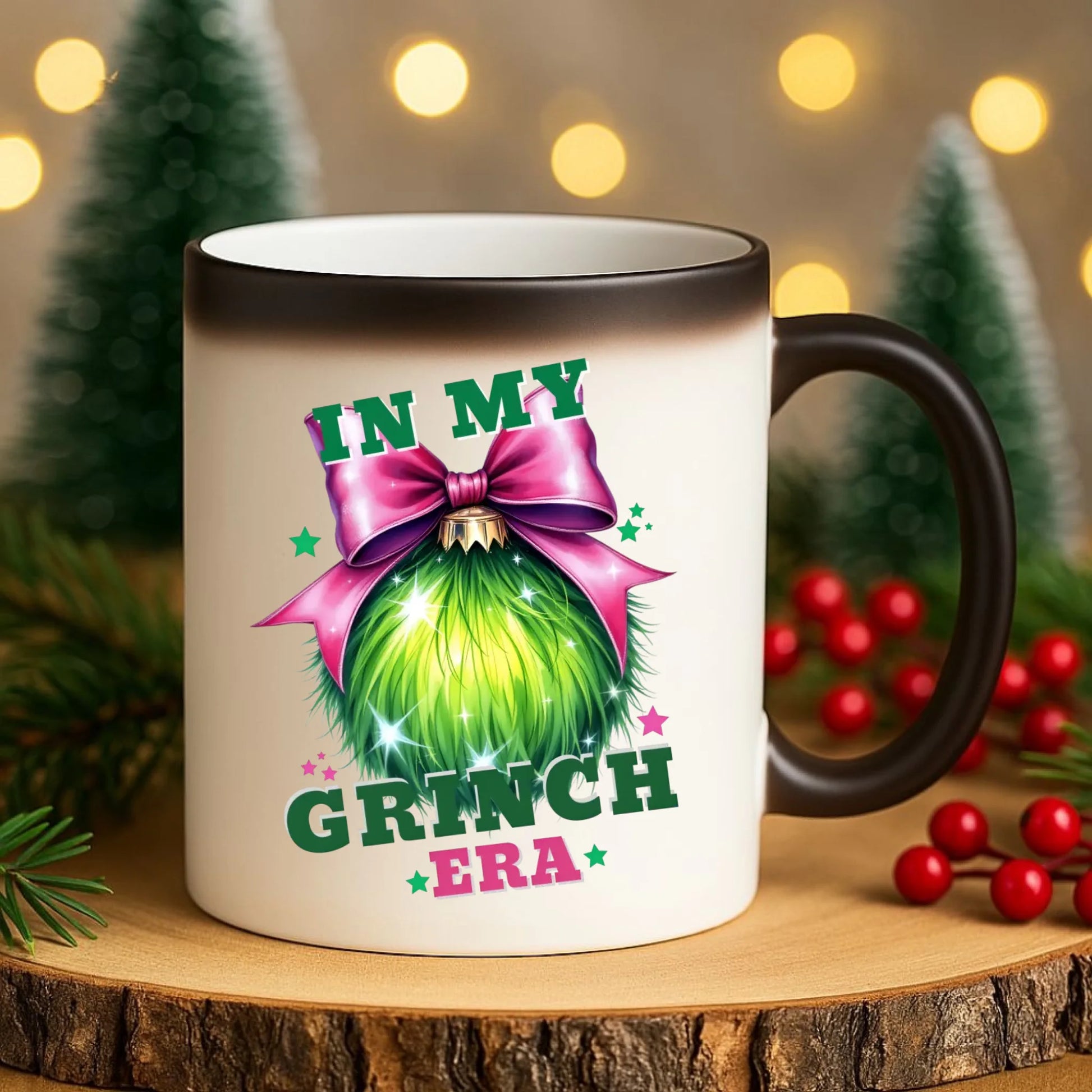 Kubek magiczny świąteczny - In my Grinch era BN26 - StoryCups.pl