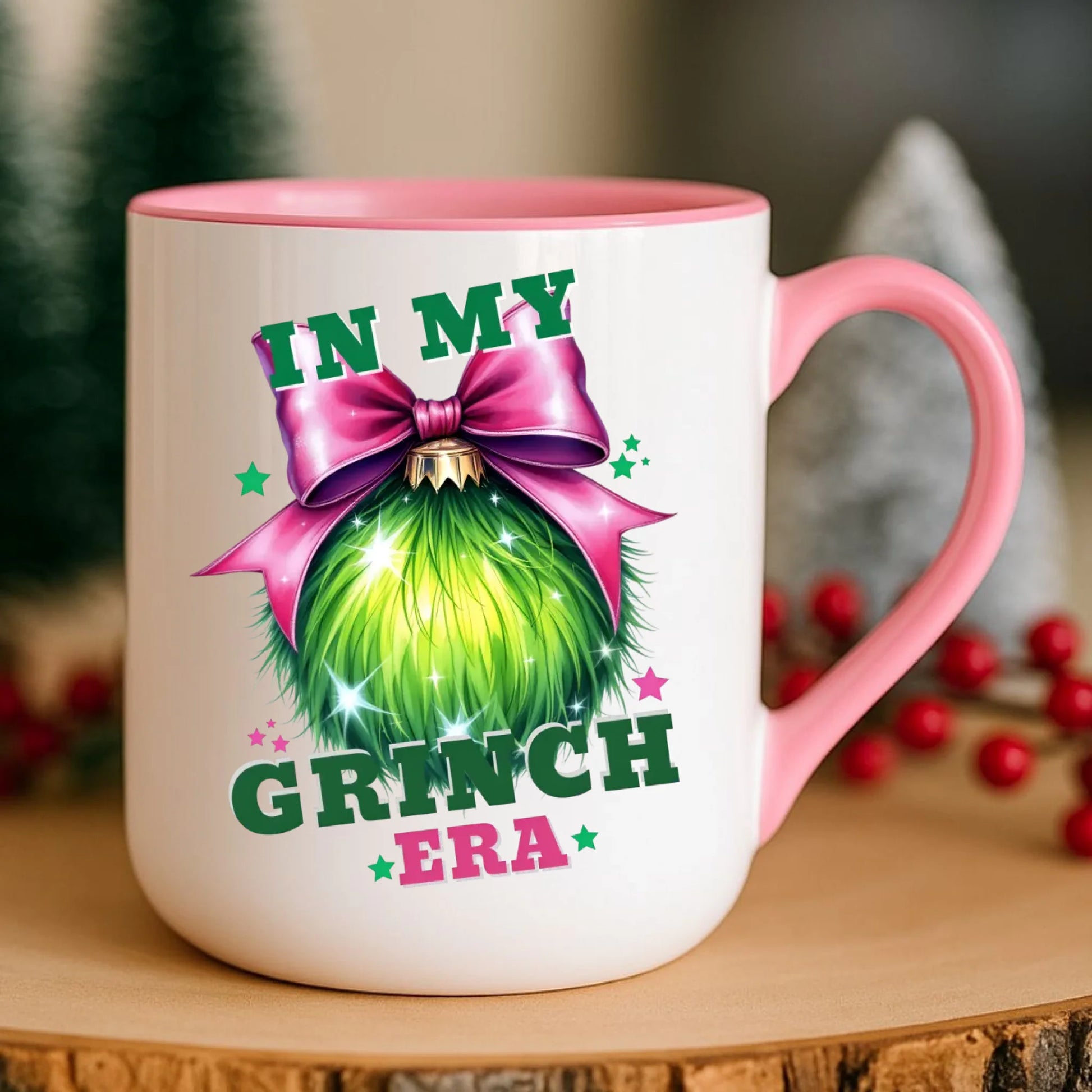 Kubek elegant świąteczny - In my Grinch era BN26 - StoryCups.pl
