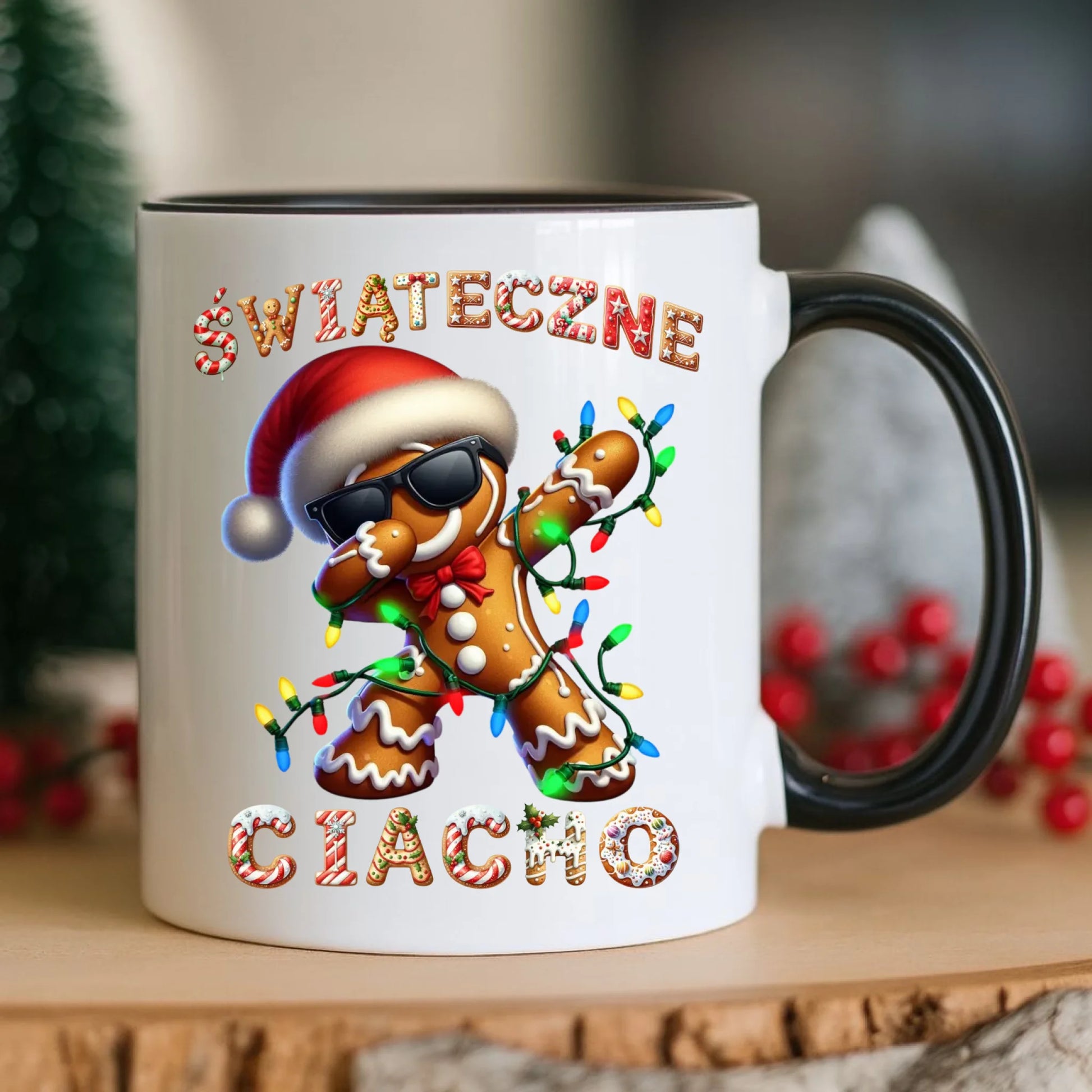 Kubek świąteczny - Świąteczne Ciacho BN25 - StoryCups.pl