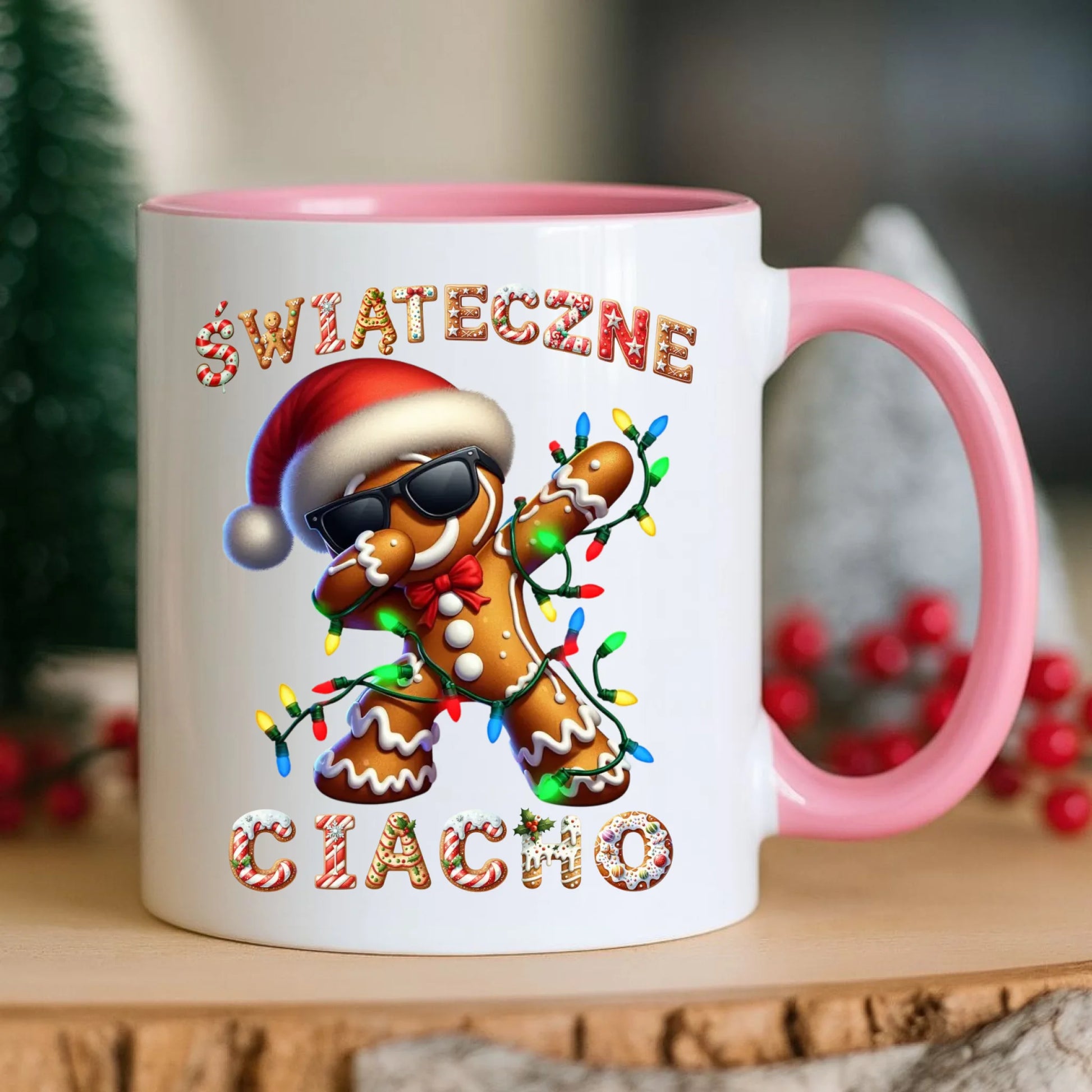 Kubek świąteczny - Świąteczne Ciacho BN25 - StoryCups.pl