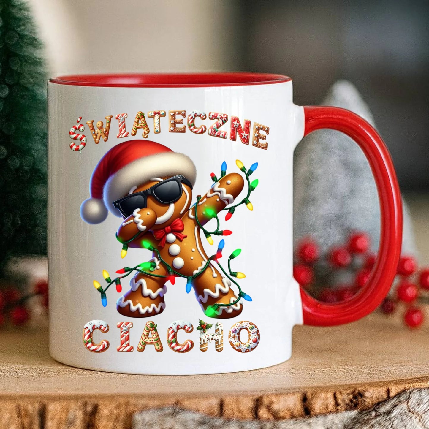 Kubek świąteczny - Świąteczne Ciacho BN25 - StoryCups.pl