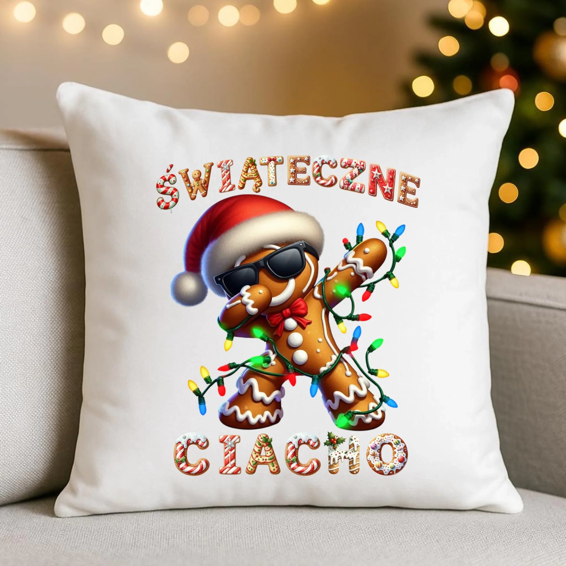 Poduszka świąteczna - Świąteczne Ciacho BN25 - StoryCups.pl
