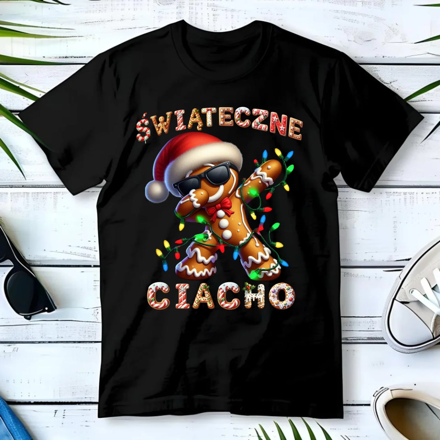 Koszulka męska świąteczna - Świąteczne Ciacho BN25 - StoryCups.pl