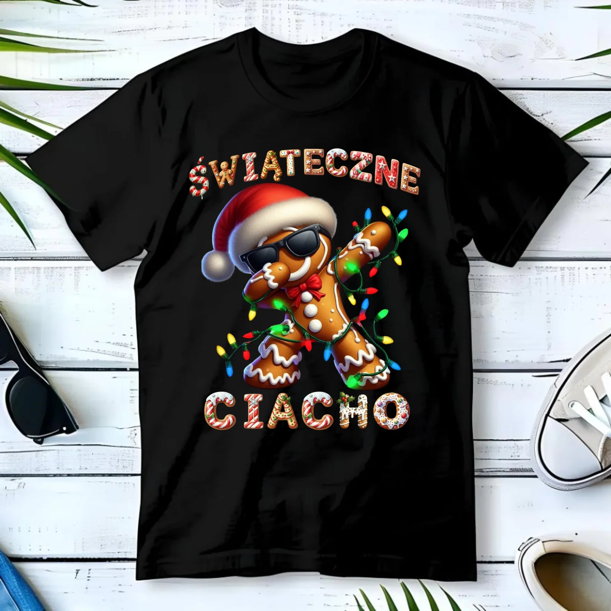Koszulka męska świąteczna - Świąteczne Ciacho BN25 - StoryCups.pl