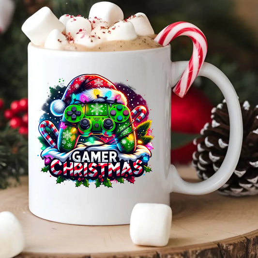 Kubek świąteczny - prezent dla gracza - Christmas gamer BN22 - StoryCups.pl