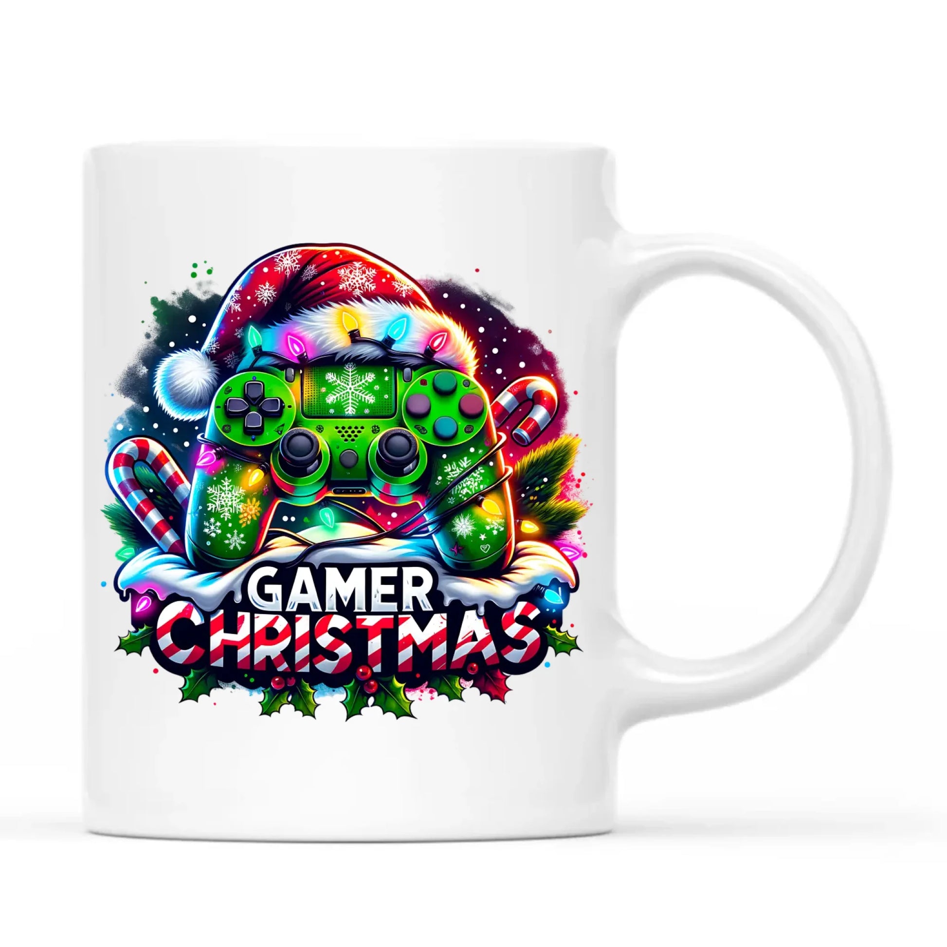 Kubek świąteczny - prezent dla gracza - Christmas gamer BN22 - StoryCups.pl