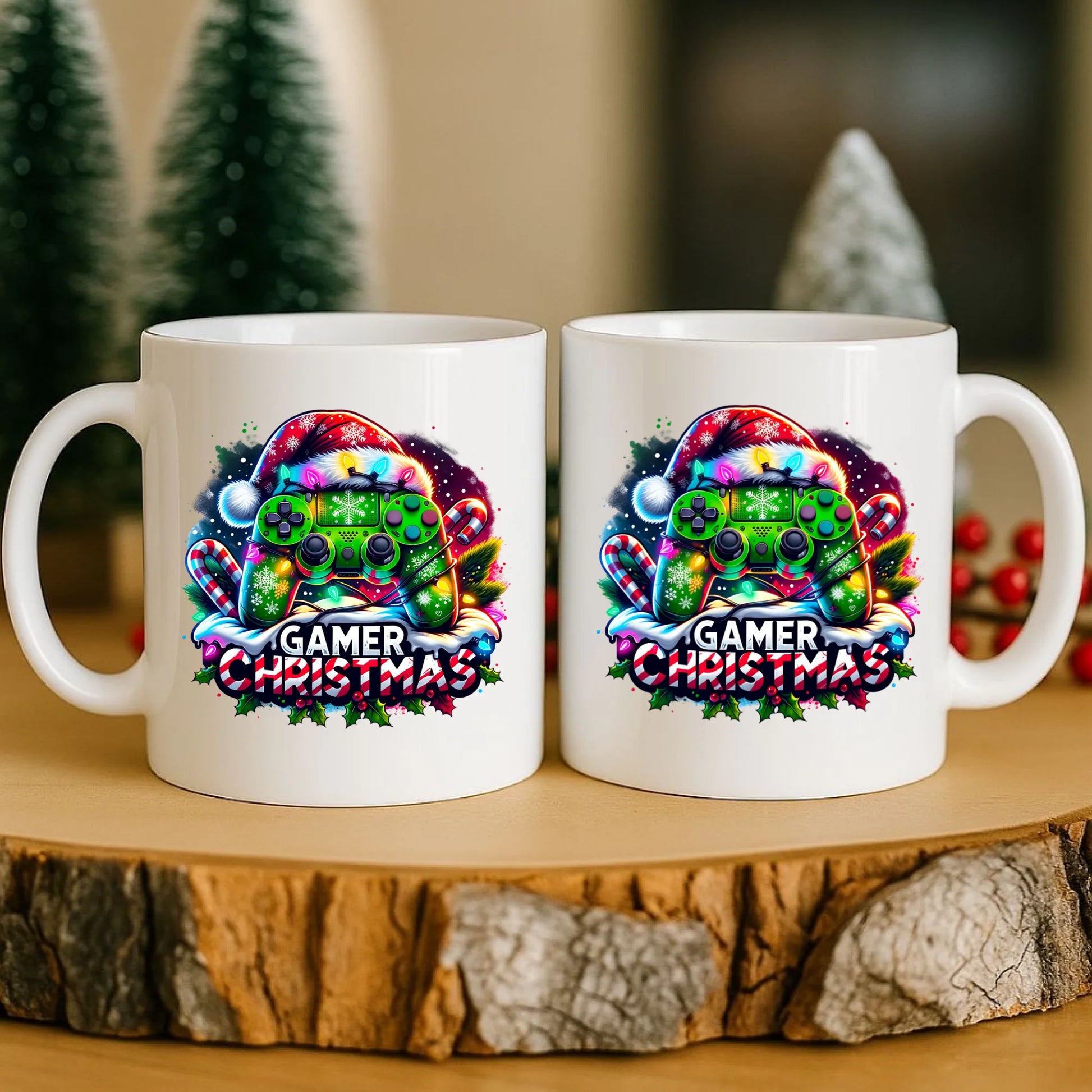 Kubek świąteczny - prezent dla gracza - Christmas gamer BN22 - StoryCups.pl