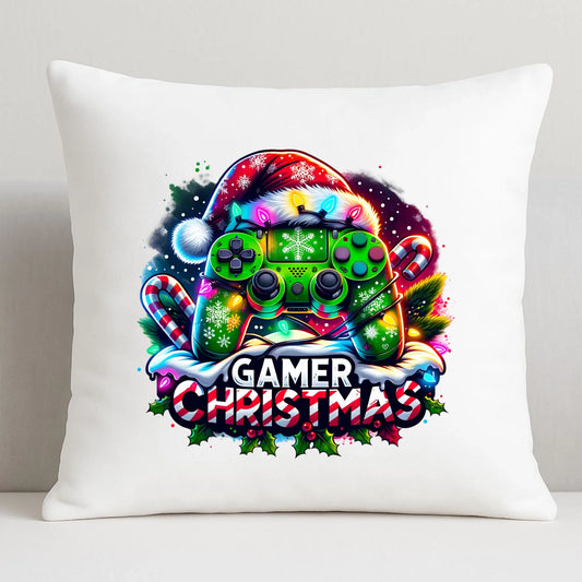 Poduszka świąteczna - prezent dla gracza - Christmas gamer BN22 - StoryCups.pl