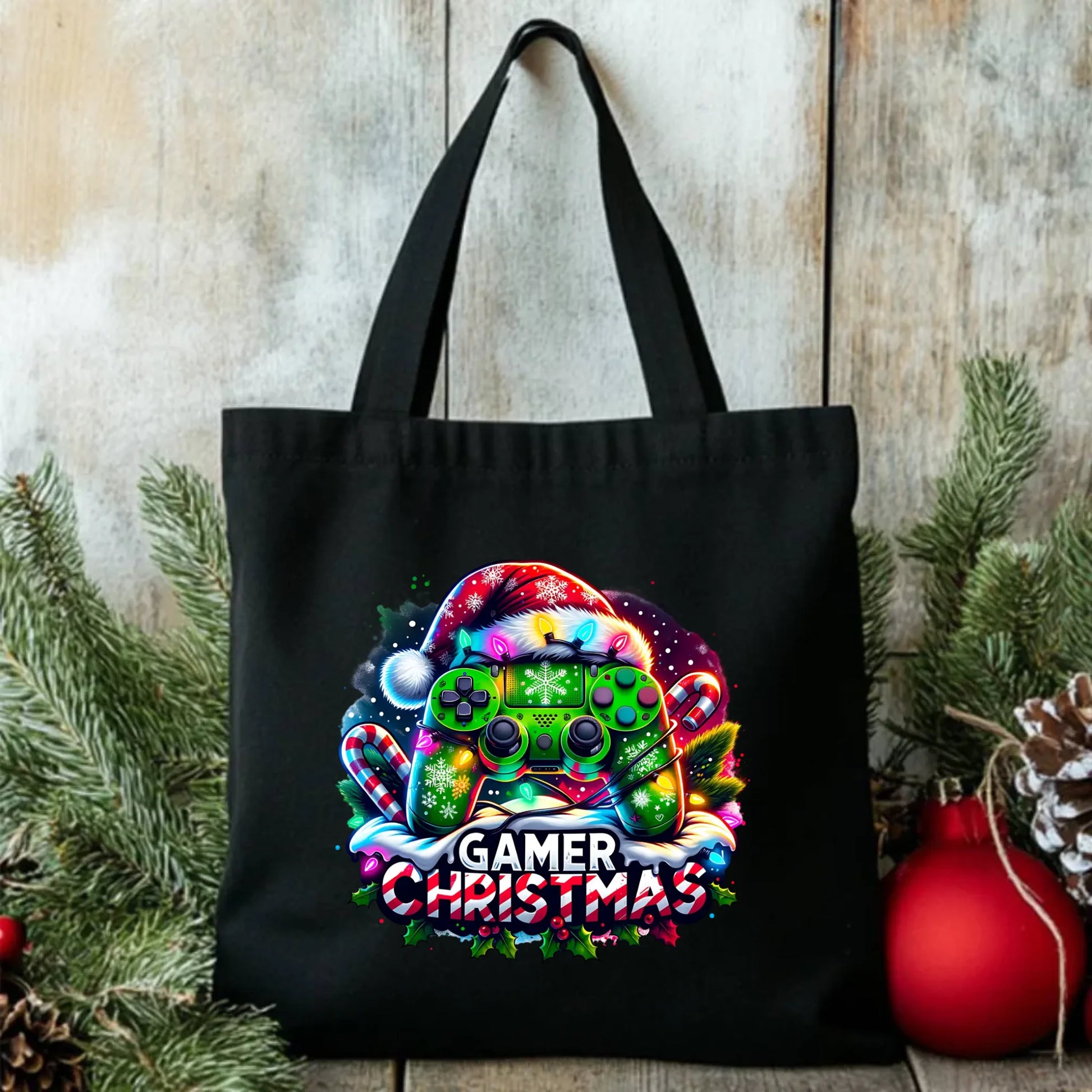 Torba świąteczna - prezent dla gracza - Christmas gamer BN22 - StoryCups.pl