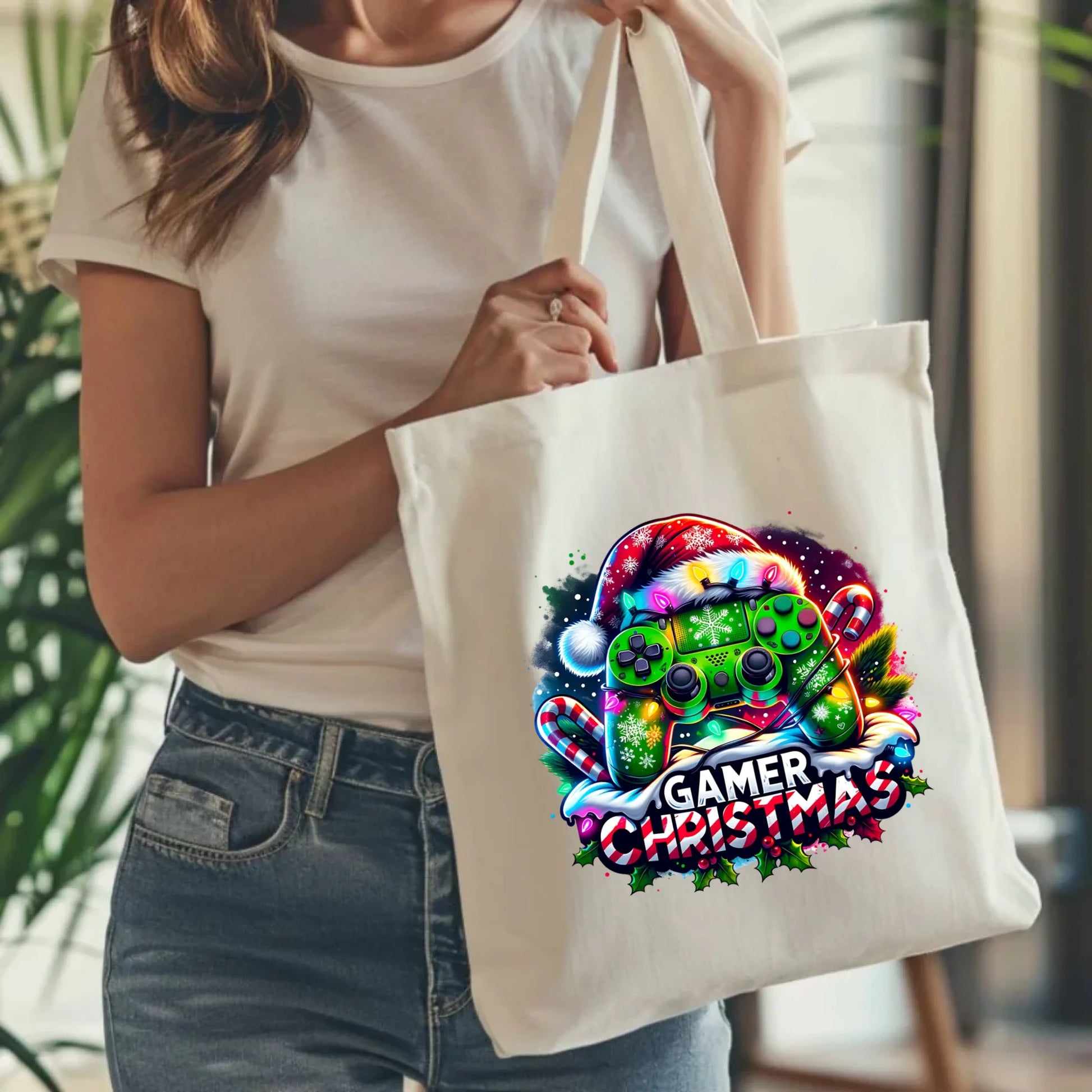 Torba świąteczna - prezent dla gracza - Christmas gamer BN22 - StoryCups.pl