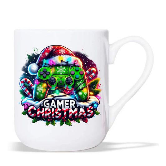 Kubek elegant świąteczny - prezent dla gracza - Christmas gamer BN22 - StoryCups.pl