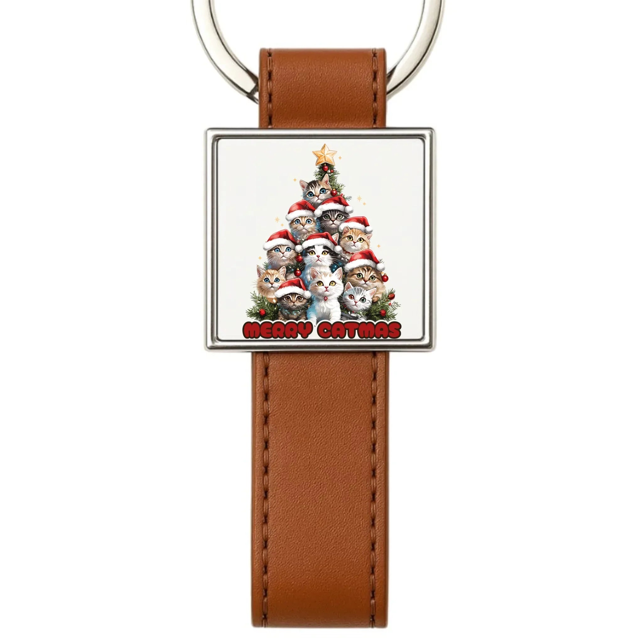 Brelok świąteczny - Kocia choinka Merry Catmas BN20 - StoryCups.pl