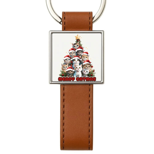 Brelok świąteczny - Kocia choinka Merry Catmas BN20 - StoryCups.pl
